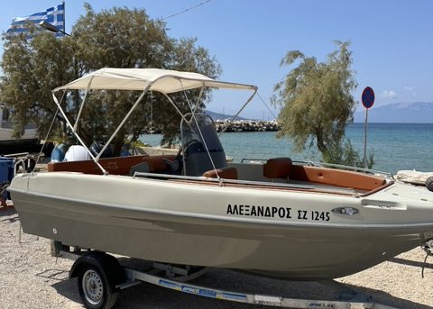 alexandros luxury speedboat zakynthos